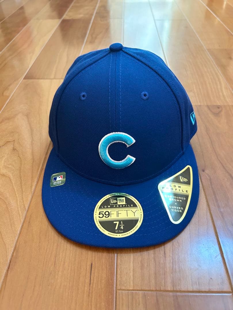 新品 カブス ニューエラ59FIFTY LPキャップ 7 1/4 父の日着用