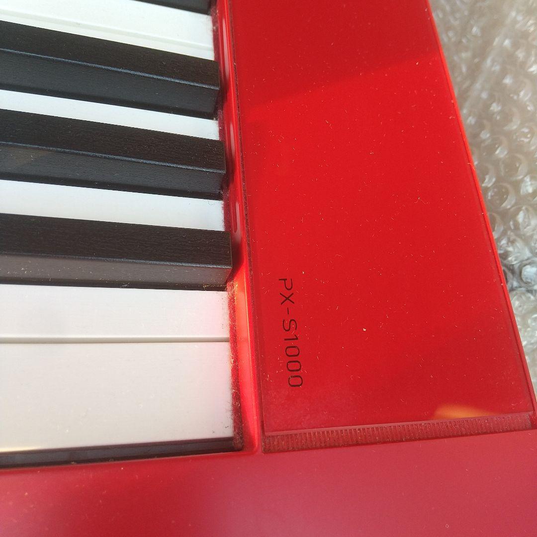 ✨美品✨★CASIO privia px-s1000 電子ピアノ 赤★譜面立付き