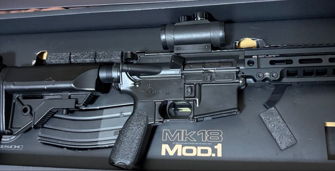 送料込！東京マルイMWS　ガスガン　マガジン３本geissele BCM