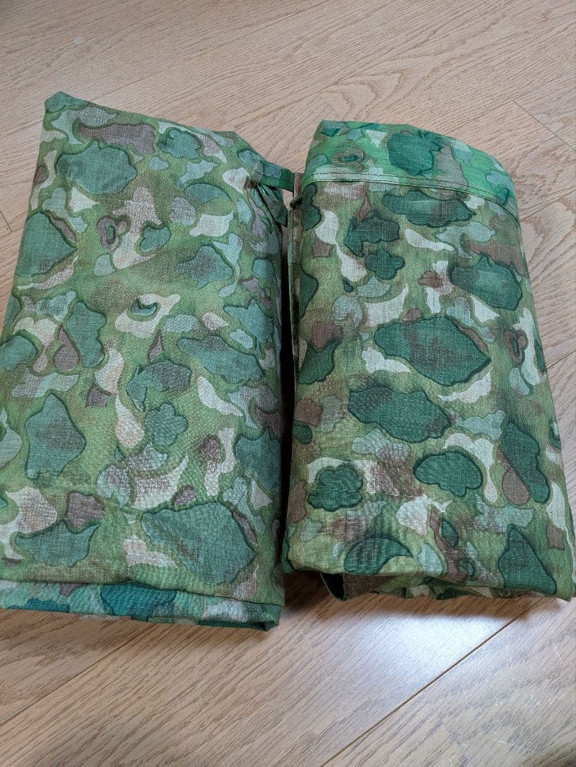 トルコ　軍幕　デッドストック2枚組