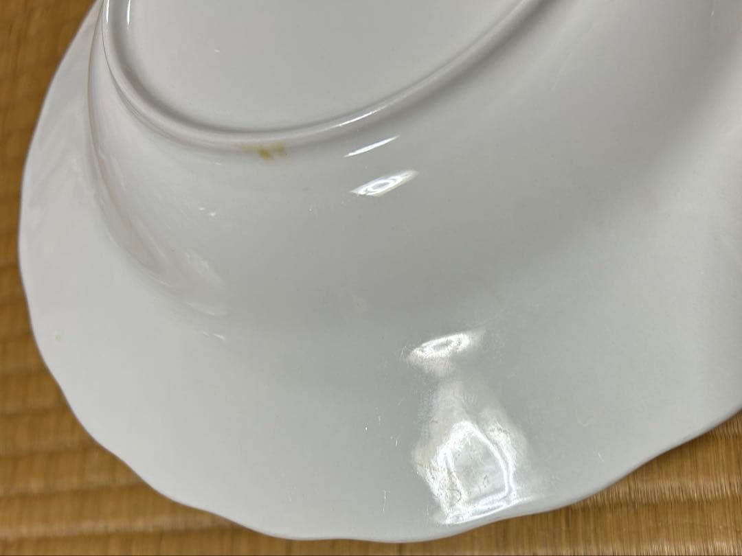NIKKO ピオニール　花柄陶磁器　4枚　ヴィンテージ　皿　深皿　スープ　カレー