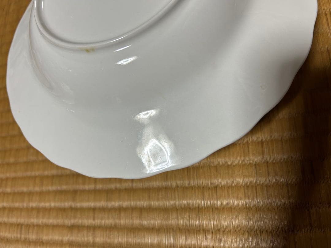 NIKKO ピオニール　花柄陶磁器　4枚　ヴィンテージ　皿　深皿　スープ　カレー