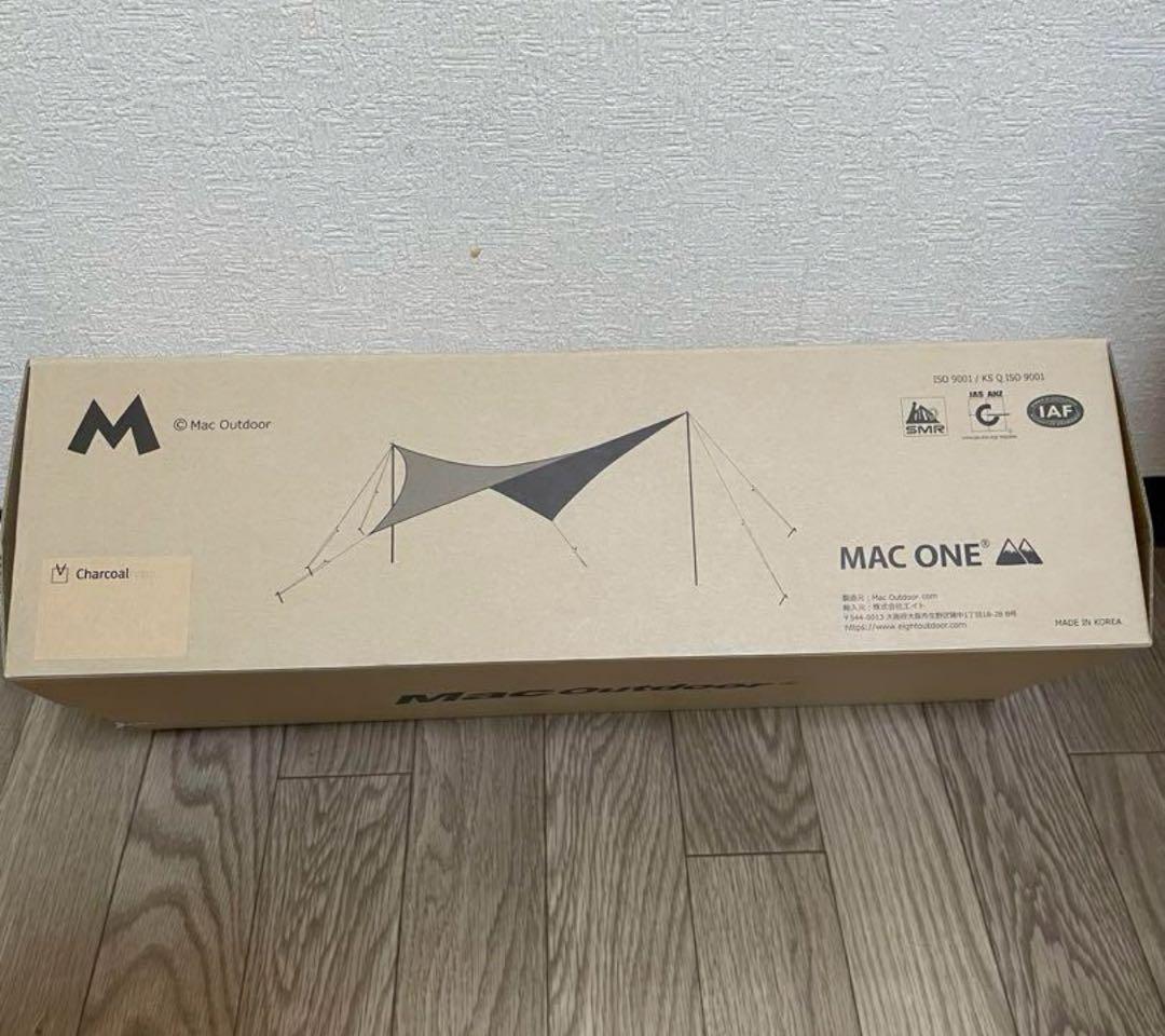 Macone マックワン　ウイングタープ　チャコール