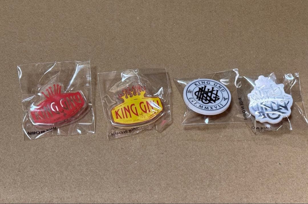 King Gnu CLOSING CEREMONY FC限定ガチャフルセット