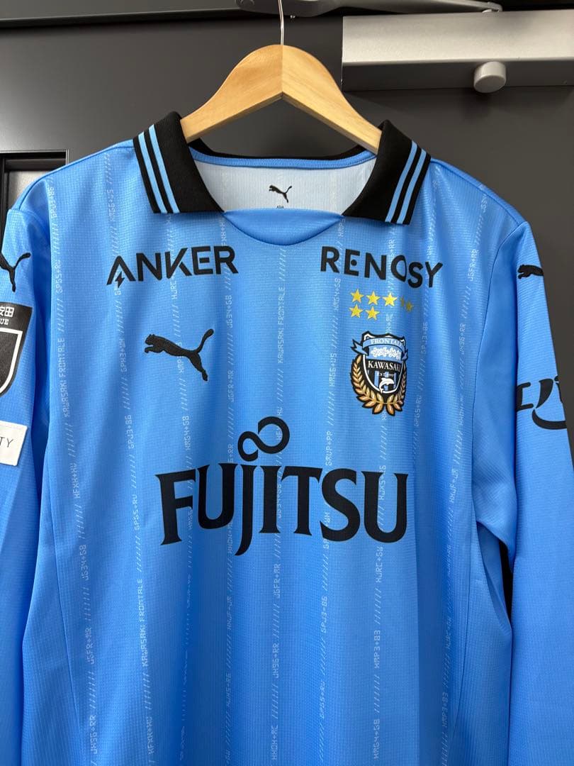 新品未使用 川崎フロンターレ　長袖ユニフォーム 橘田　背番号8番