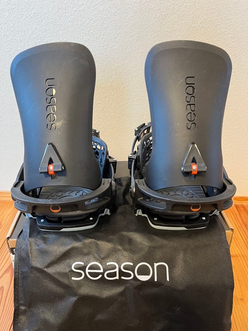 season ユニバーサル　スノーボードビンディング　サイズM