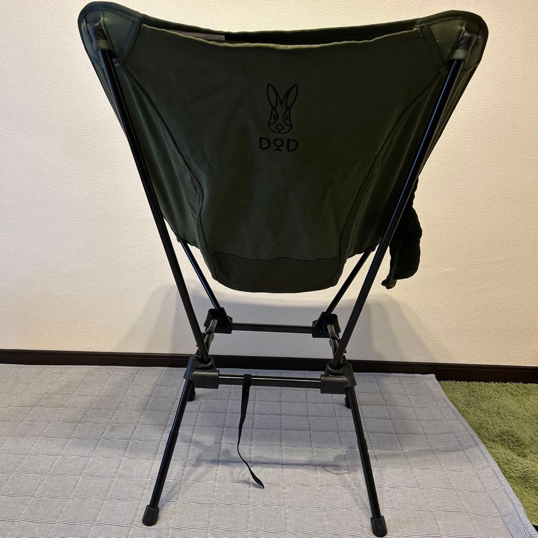DOD スゴイッス（カーキ）　キャンプチェア