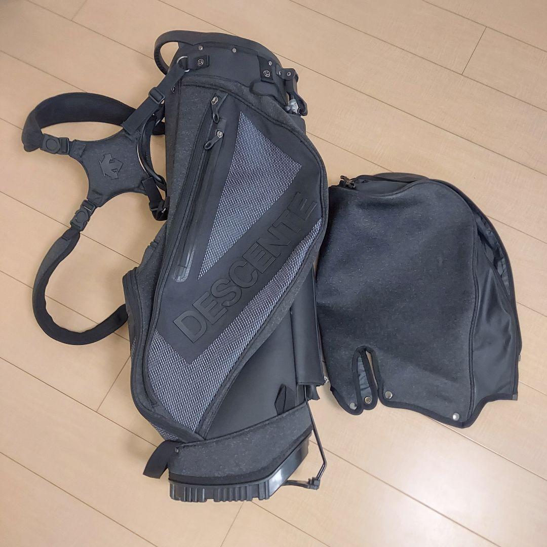 DESCENTE デサント キャディバッグ スタンド ジャカード織地