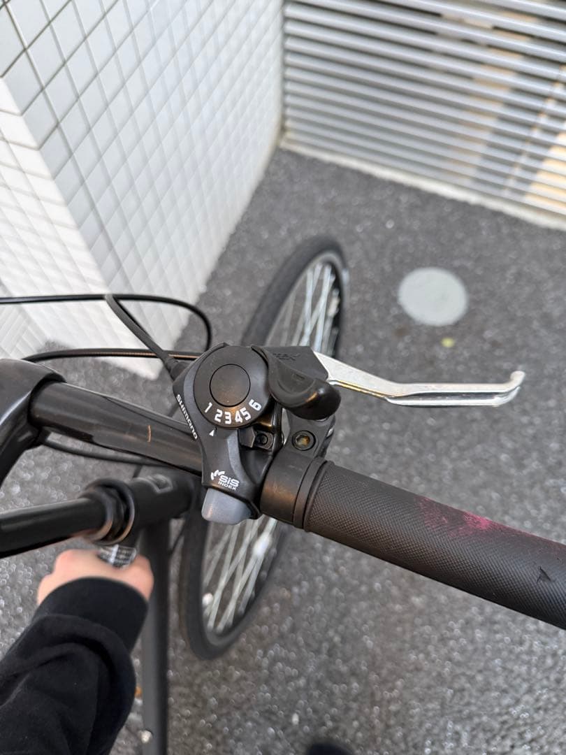クロスバイク 460mm 700C ブラック 東京