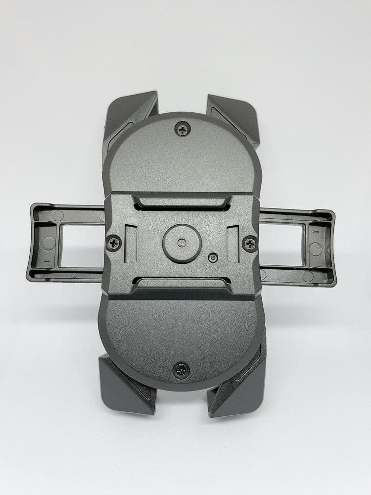 スマホホルダー ブラックiPhone 自転車 Uver シンプル 落下防止