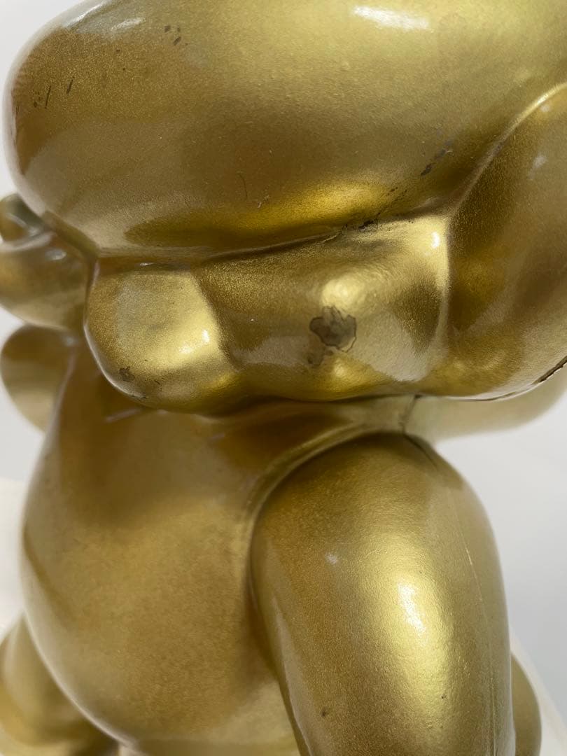 【店頭用　正規品】任天堂 スーパーマリオ 金のマリオ像 ゴールド マリオ