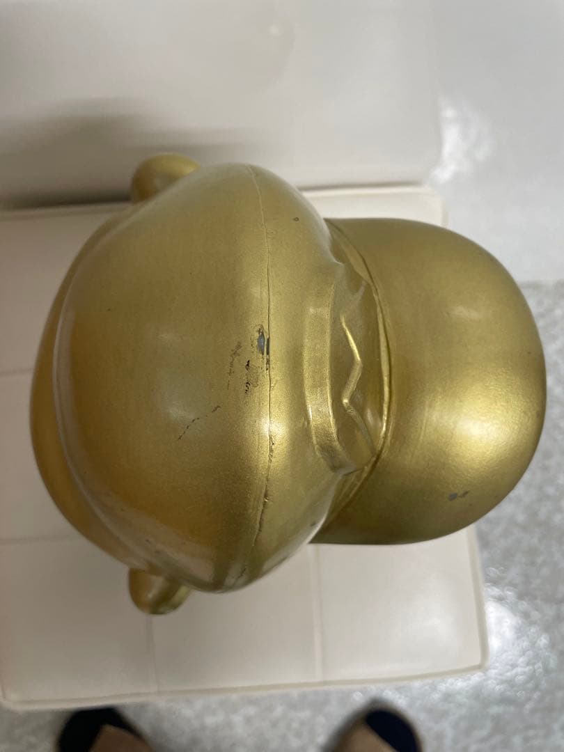 【店頭用　正規品】任天堂 スーパーマリオ 金のマリオ像 ゴールド マリオ