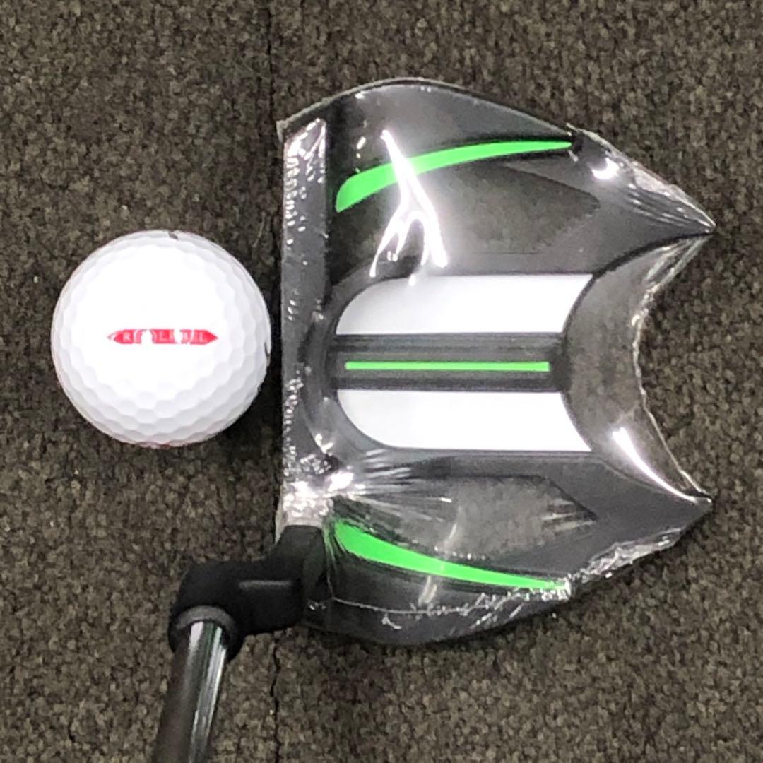 新品★超激安！極太グリップと大型ヘッドの安定感抜群のカッコいいダイナミクスパター