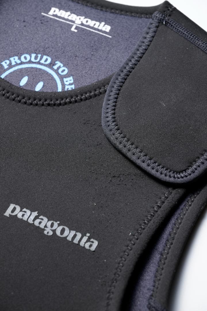 patagonia ロングジョンウェットスーツ Lサイズ ブラック