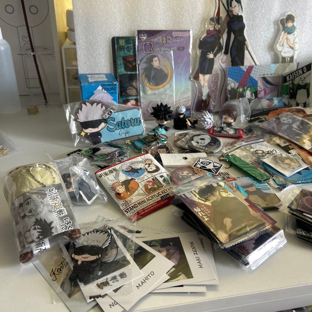 【送料無料】呪術廻戦 アニメグッズ まとめ セット 一番くじ アクスタ 缶バッジ