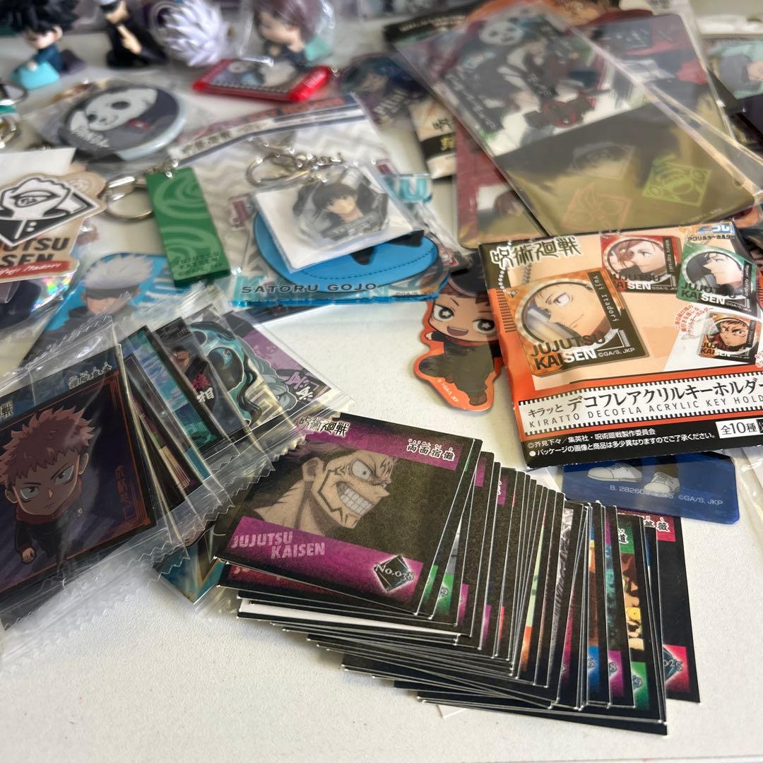 【送料無料】呪術廻戦 アニメグッズ まとめ セット 一番くじ アクスタ 缶バッジ