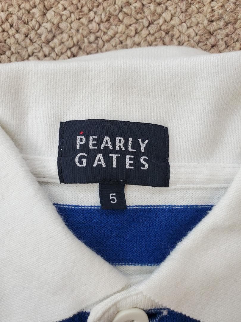 放出！新品未使用PEARLY GATES ポロシャツ サイズ5