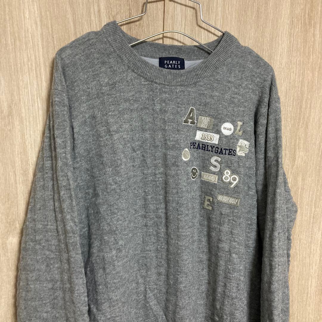 michi 　PEARLY GATES パーリーゲイツ 防寒防風ニット