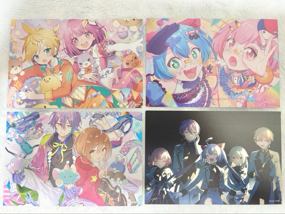 プロセカ ワンダショ ビジュアルボード クリフェス ポストカード まとめ売り