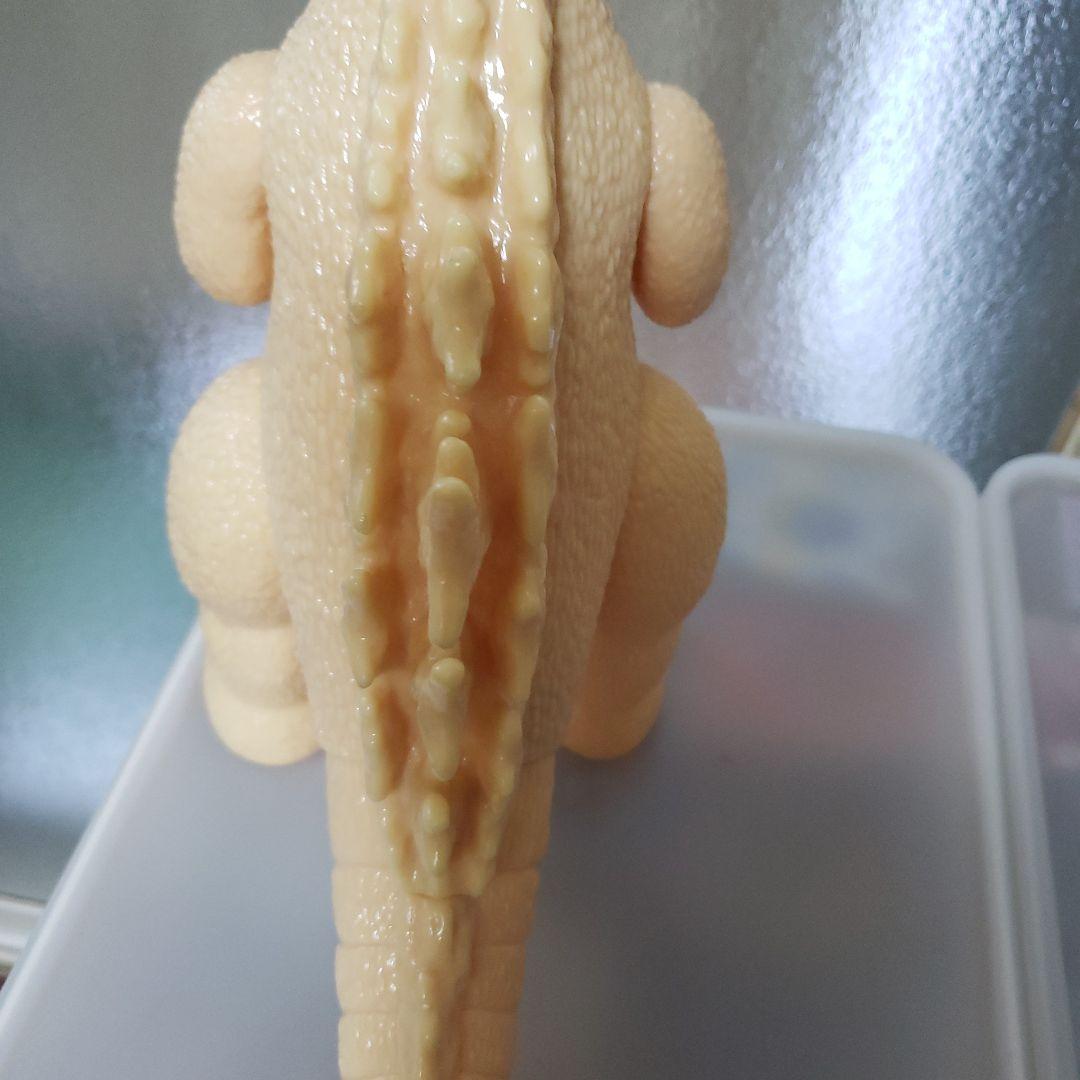 マルサン　ソフビ　ゴジラ　約30cm 可動式 肌色