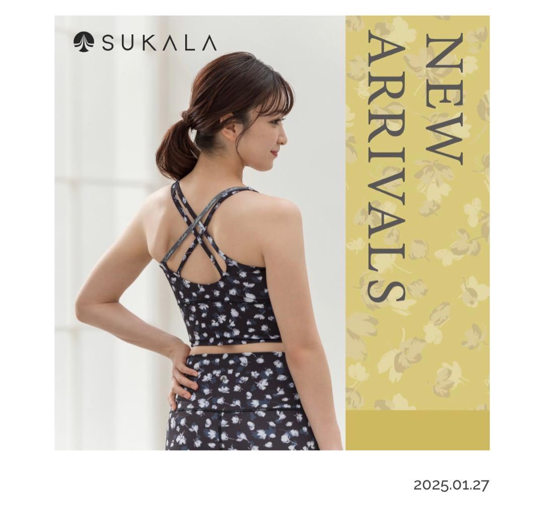 ちこ様★SUKALA ベーシックロゴブラトップ 黒Ｍ