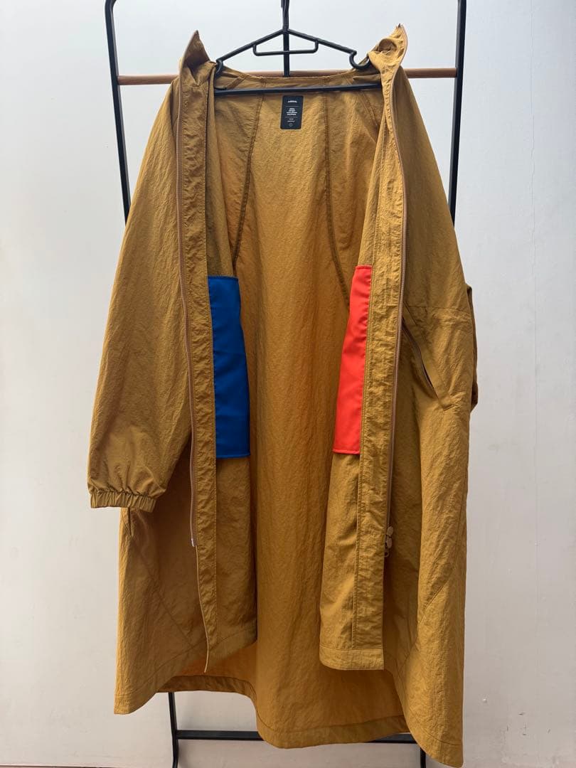 ウェア W Face Long Jacket (soul yellow) L