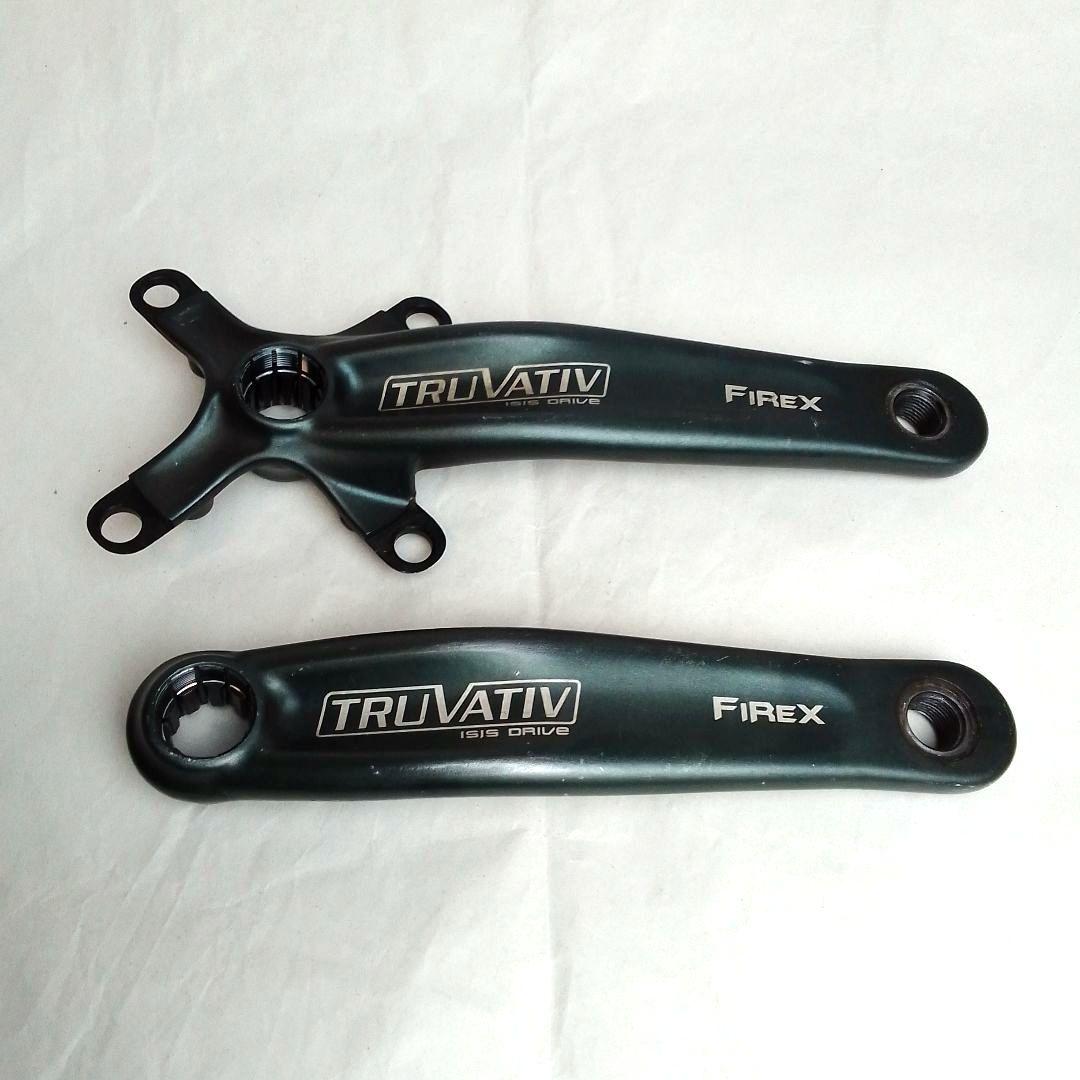 TRUVATIV FIREX クランクアーム/TANGE BB セット ISIS