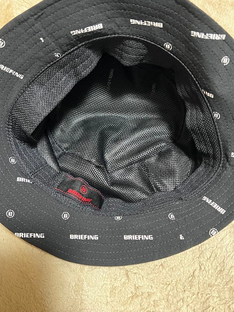 BRIEFING バケットハット 黒　XL