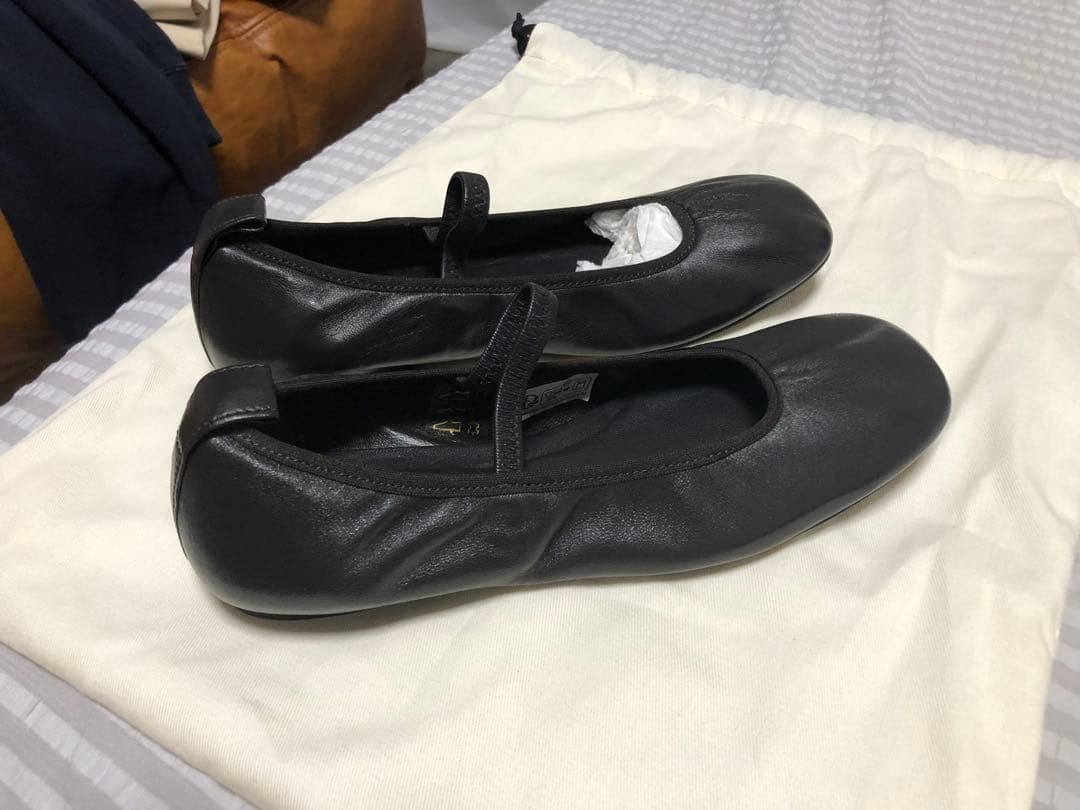 LEMAIRE 24FW スクエアフラット バレエシューズ