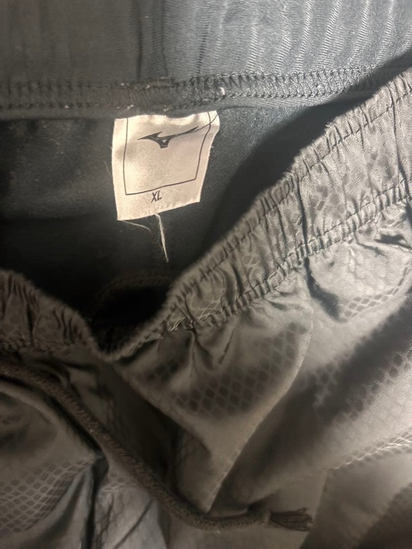 Mizuno ハイネック長袖ジャージ ブラック セットアップ