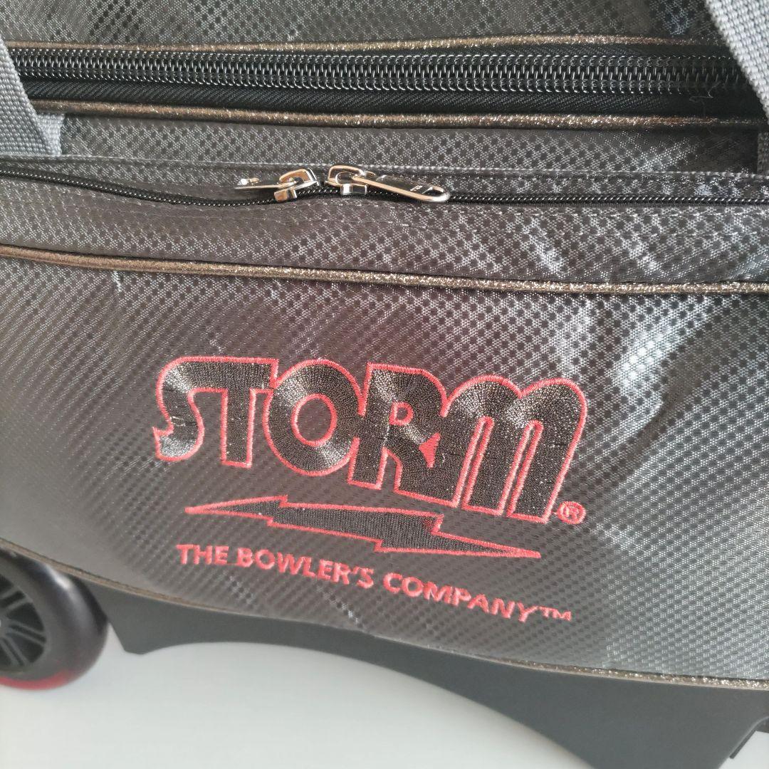 STORM ボウリングバック 2個口 キャリー付き