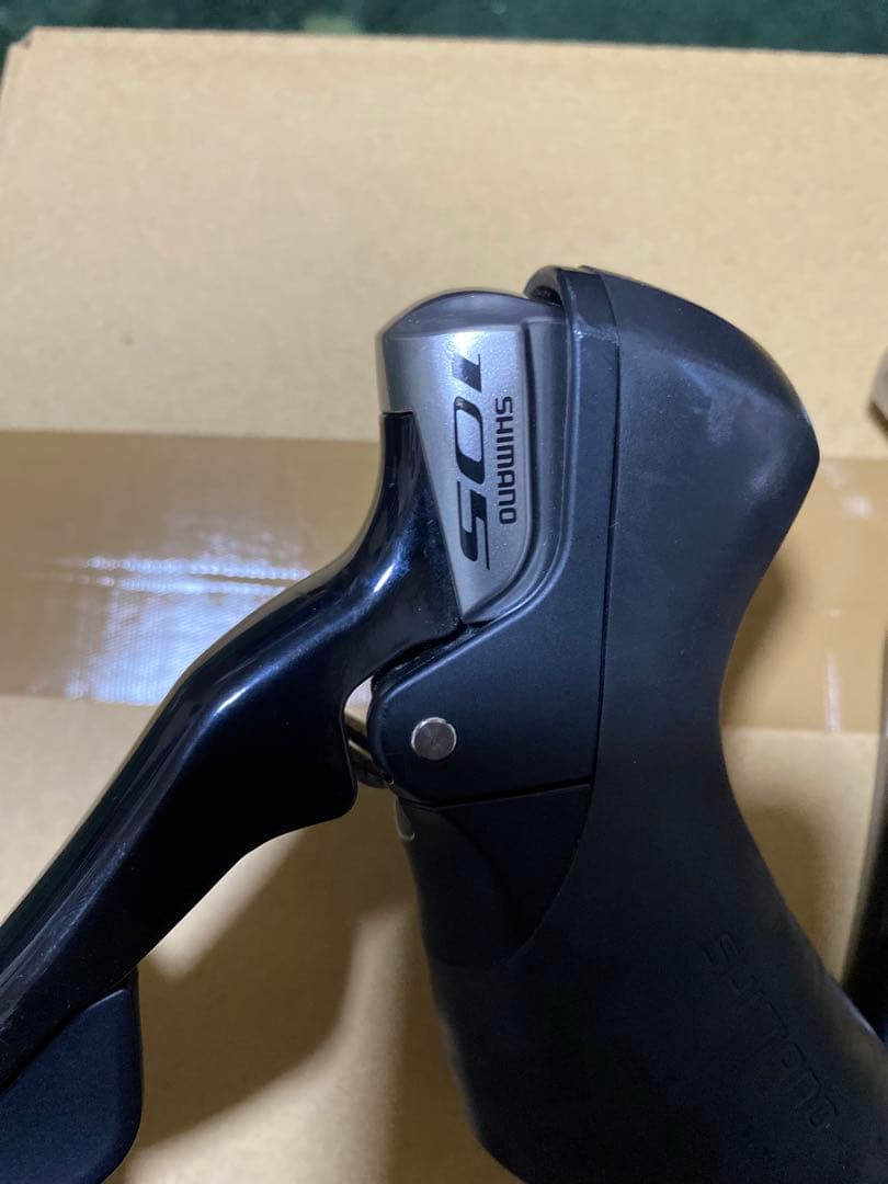 Shimano 105 シフター ペア ブラック