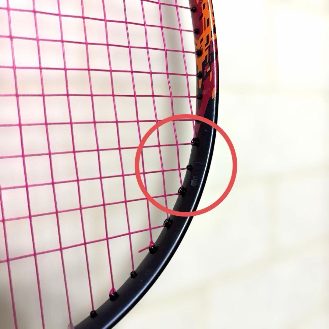 YONEX NANOFLARE 700 5UG5 バドミントンラケット布ケース付