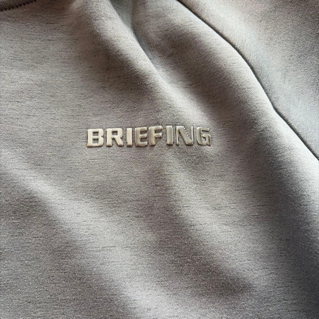 BRIEFING グレー パーカー、