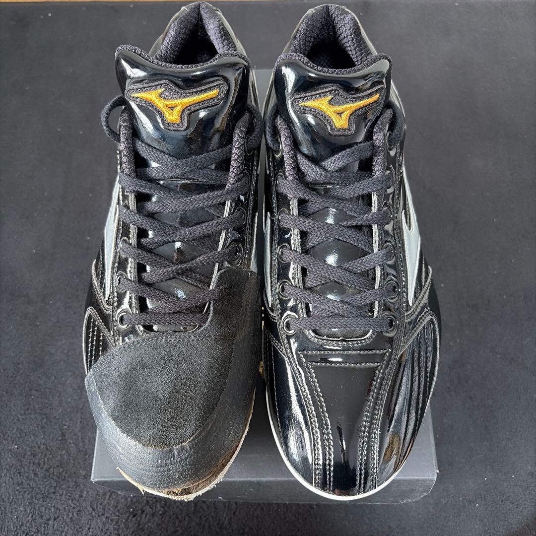 Mizuno スパイクシューズ ブラック/シルバー