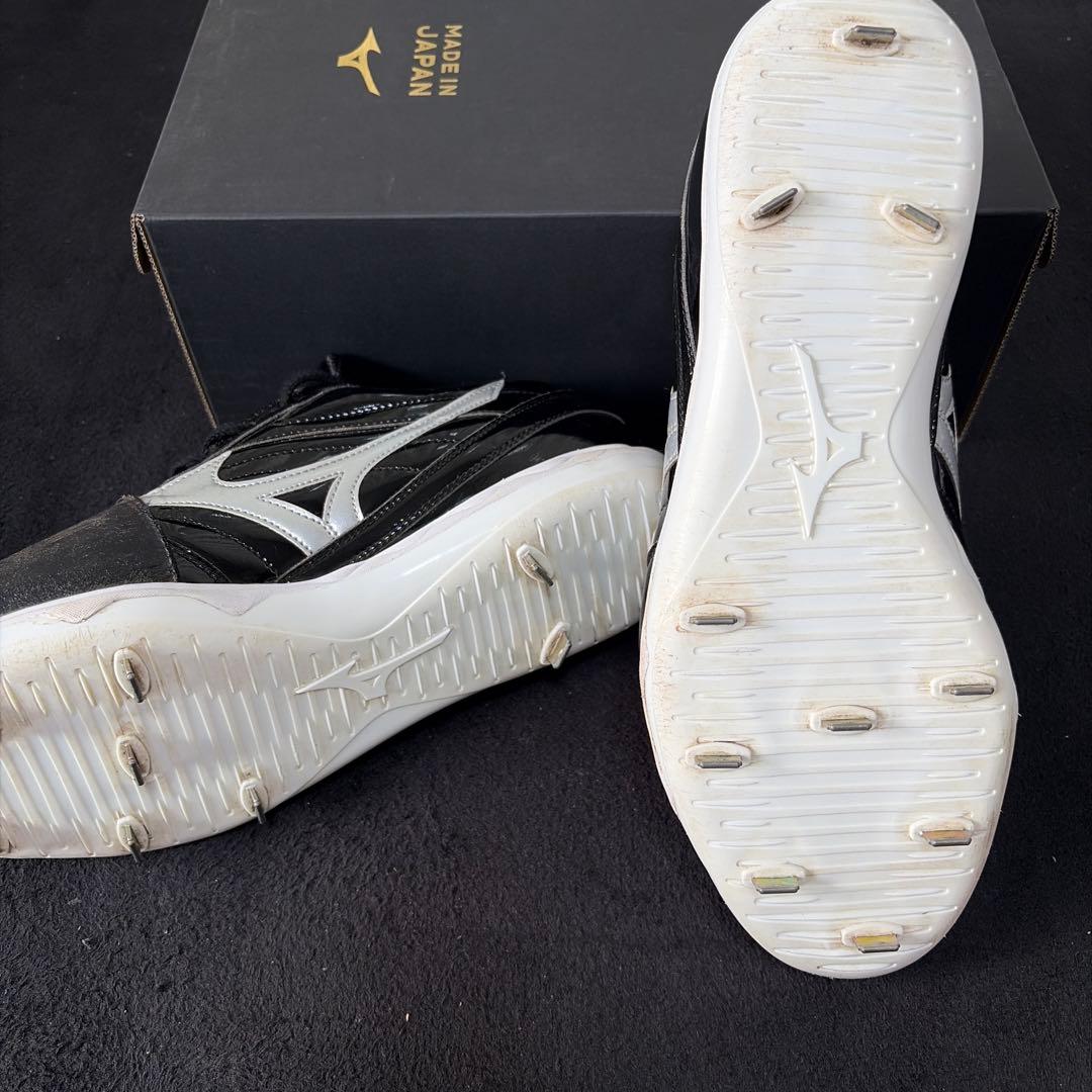 Mizuno スパイクシューズ ブラック/シルバー
