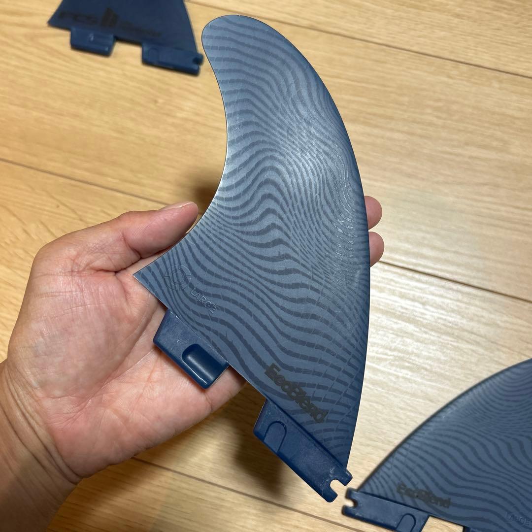 美品　fCS2 パフォーマー ラージ　ネオグラス　エコブレンド　フィン