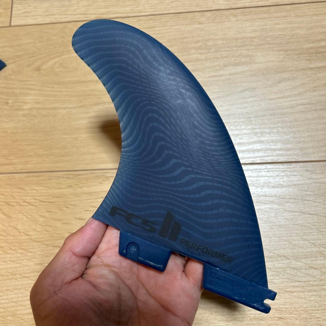 美品　fCS2 パフォーマー ラージ　ネオグラス　エコブレンド　フィン