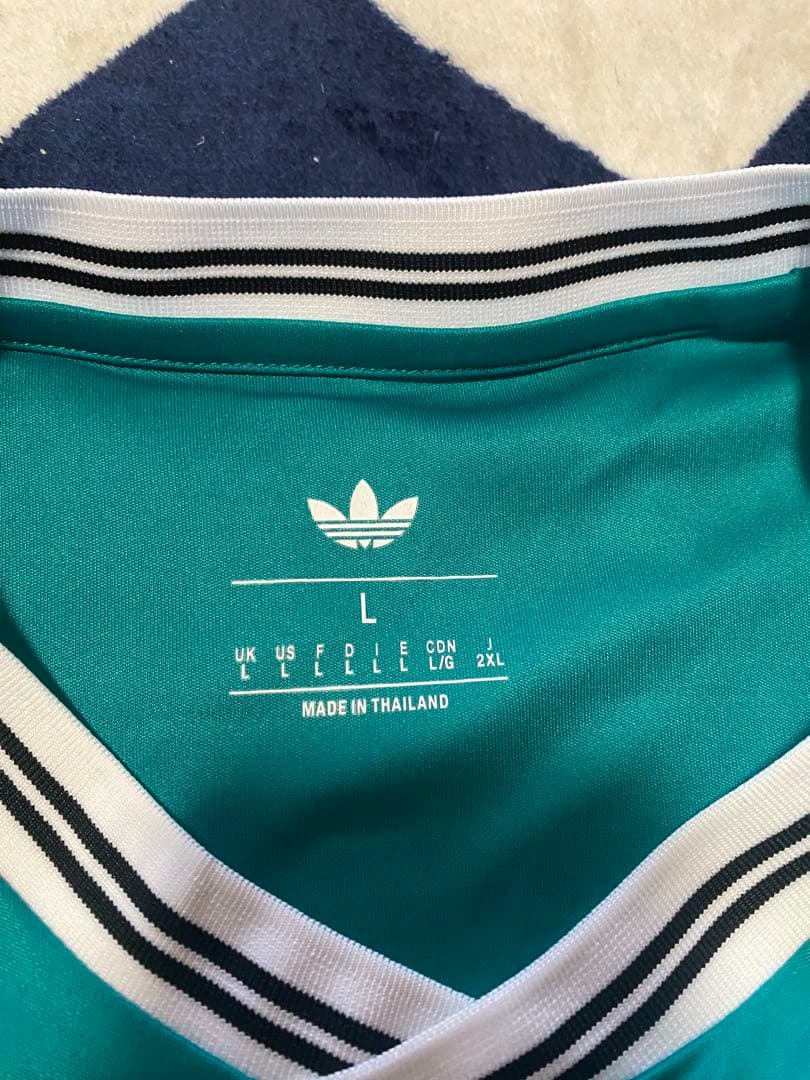 リバプール Adidas シャツ ターコイズ ユニフォーム2XL