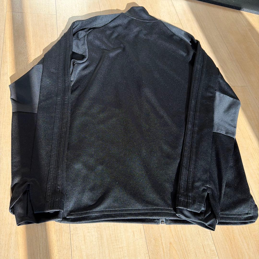 adidas アディダス ジャージ 上下セット ブラック メンズM