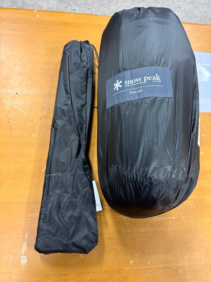 新品未使用  peak Fal Pro.air 3グランドシート付