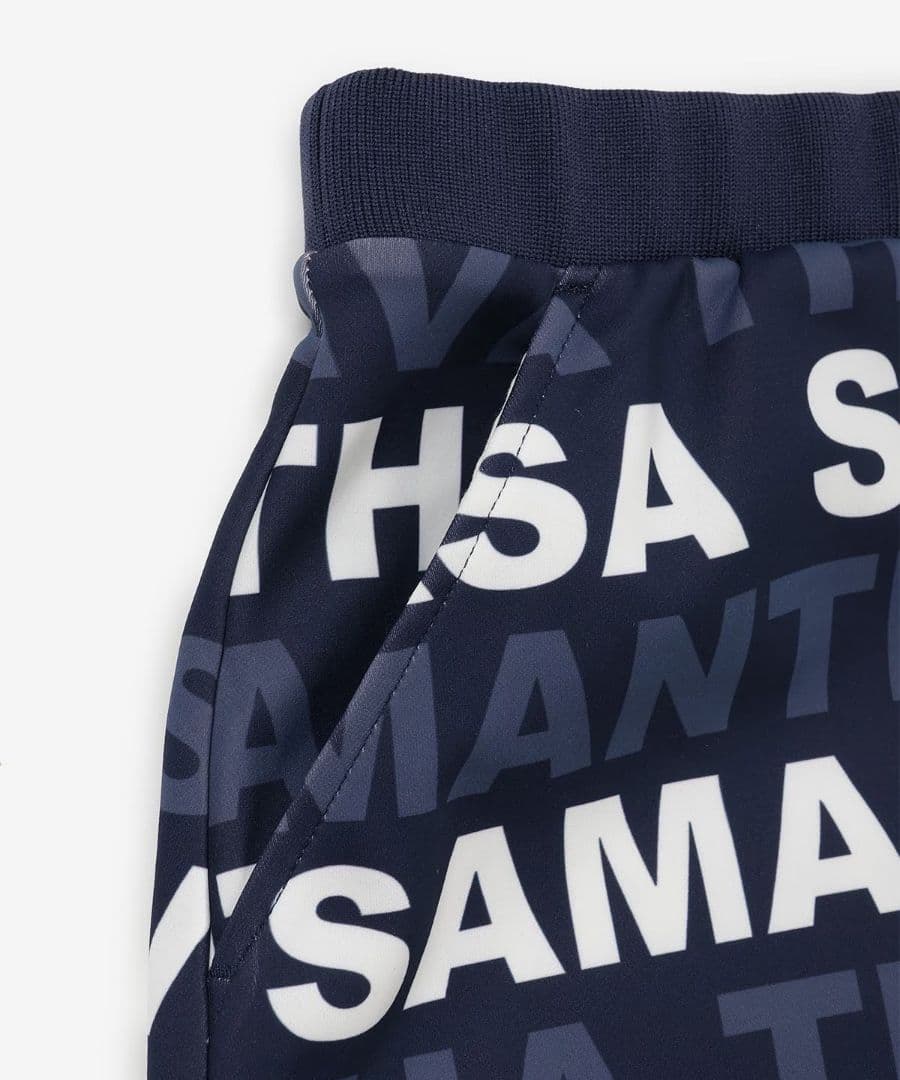 30%OFF　サマンサタバサ　総柄ロゴ　ゴルフスカート　ネイビー　Ｌサイズ