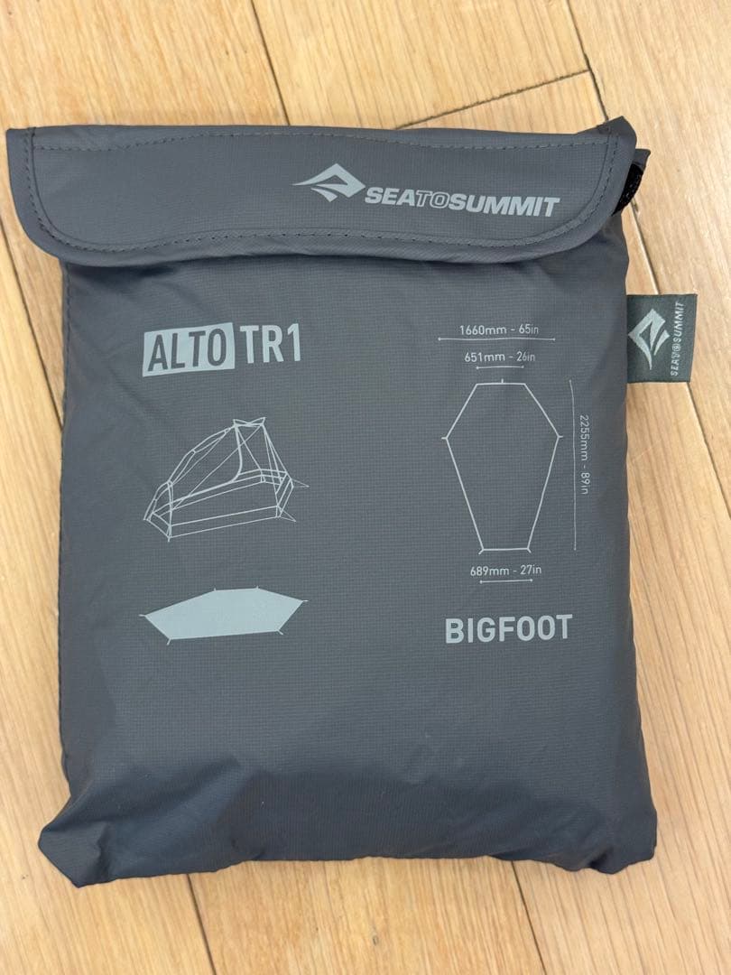 シー トゥ サミット アルトTR1テント