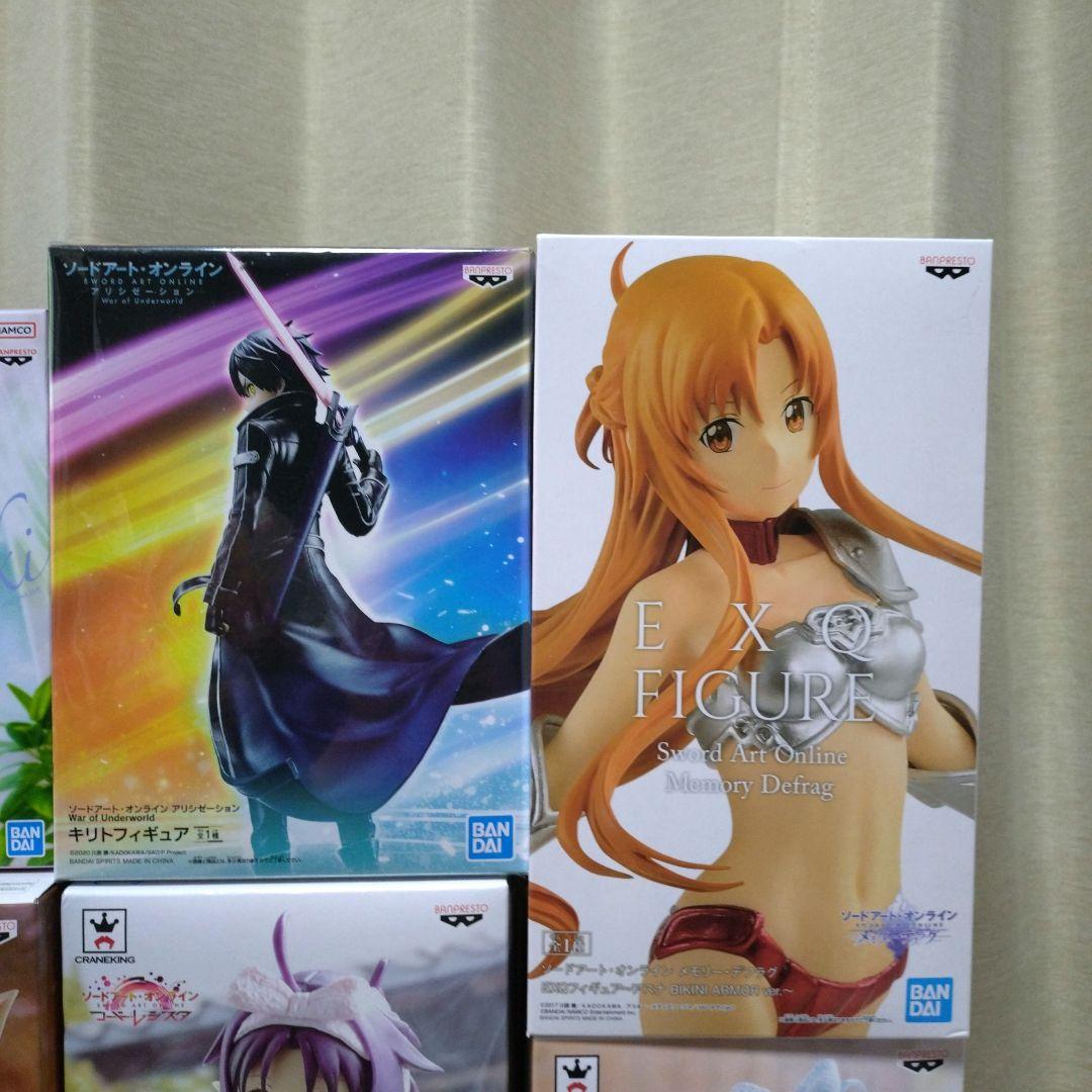 ソードアート・オンライン　SAO　プライズ　フィギュア　15体
