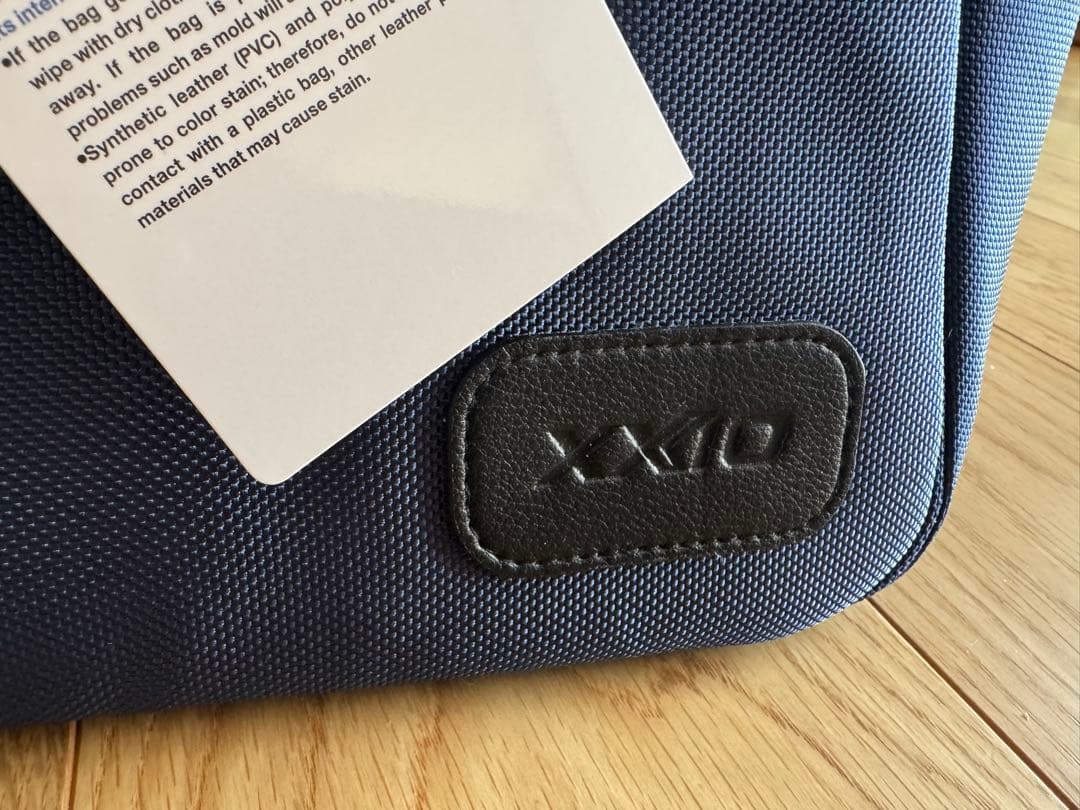 ダンロップ　ゼクシオ　ボストンバッグ　ネイビー　ゴルフ