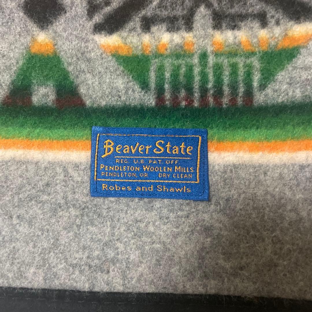 ペンドルトンBeaver State ウールブランケットUSA製