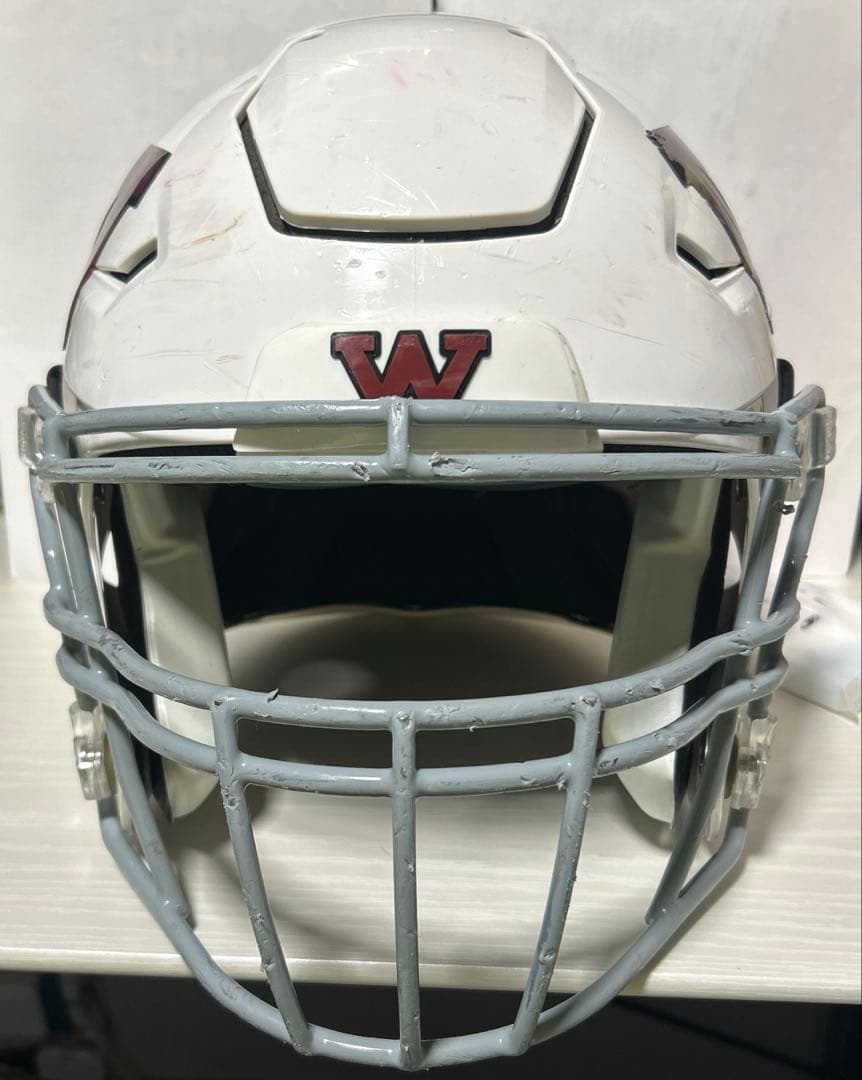 早稲田　アメフト　ヘルメット【riddell speed flex】