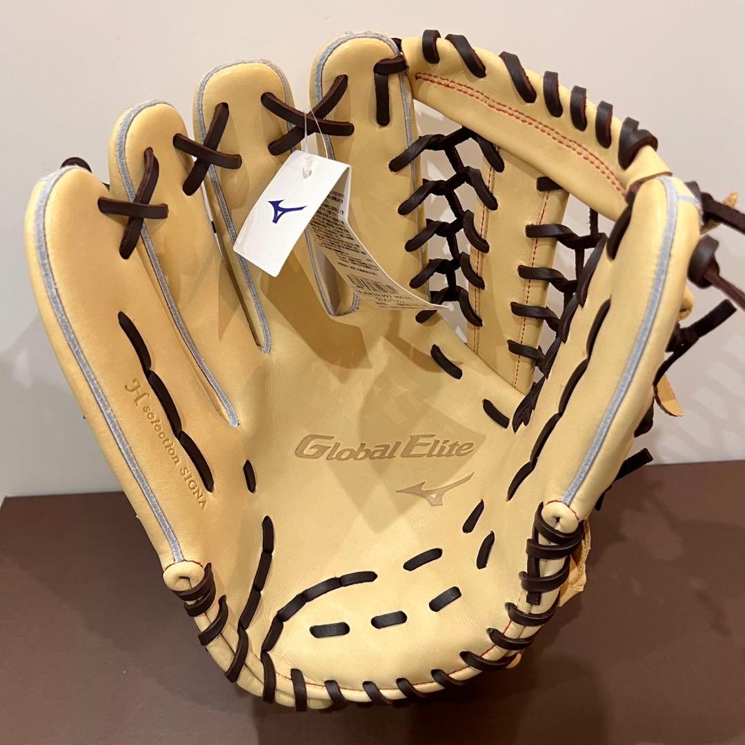 新品未使用★Mizuno軟式用グローブ グローバルエリート左投げ用 サイズ16N
