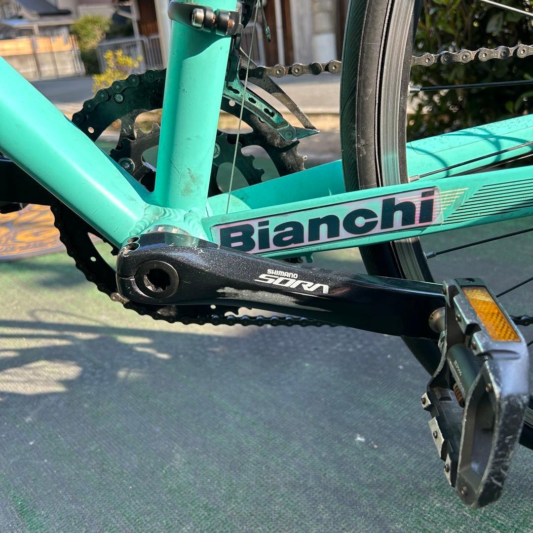 Bianchi魔改造c-sport1(ほぼロードバイク)