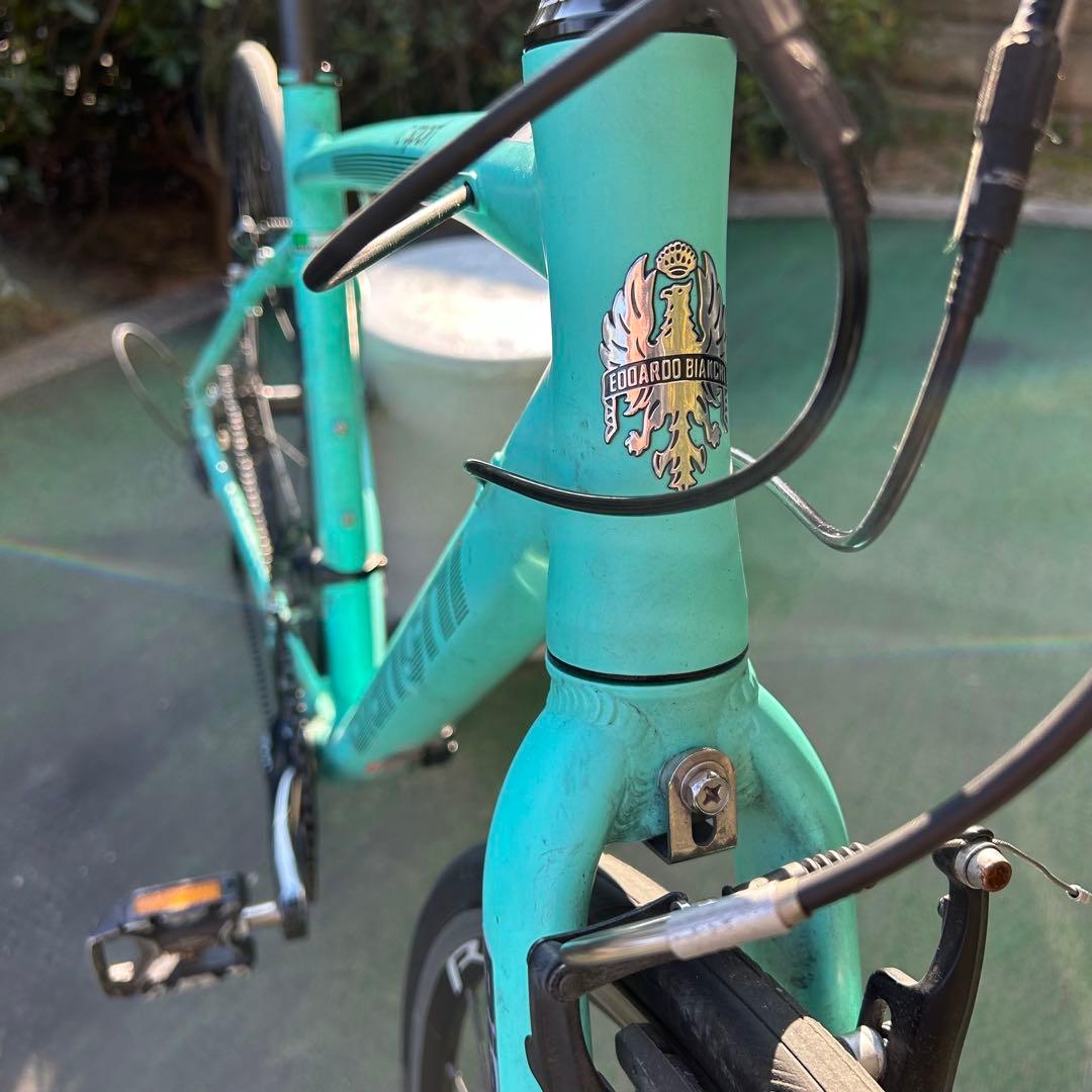 Bianchi魔改造c-sport1(ほぼロードバイク)